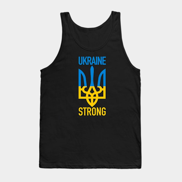 Ukraine strong - Flag Tank Top by Obey Yourself Now